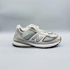 New Balance Shoes Womens 9 Gray Suede Mesh 990 V5 Running Sneakers Comfort